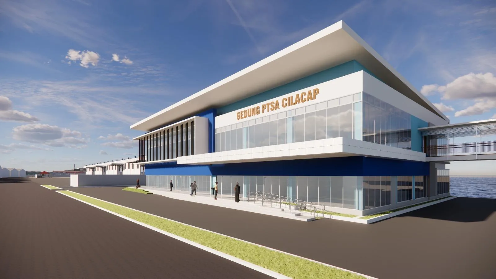Ilustrasi Gedung pelayanan terpadu