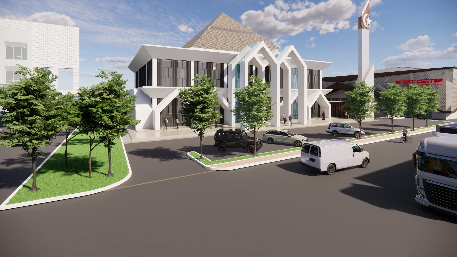 Ilustrasi Masjid kawasan