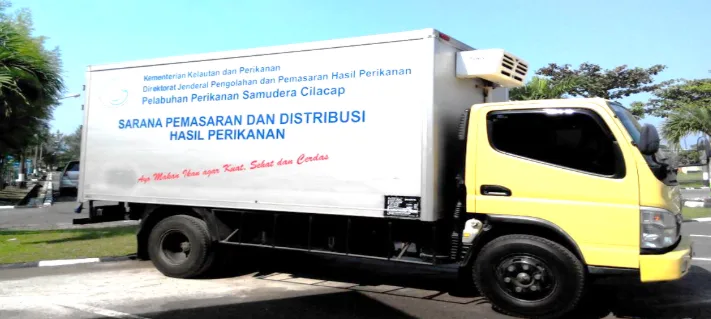 Truck refrigerasi PPS Cilacap